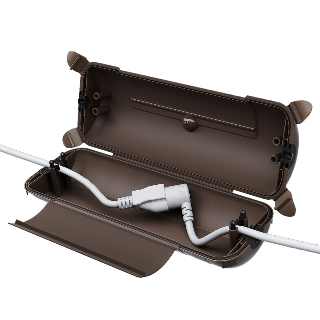 Flemoon Outdoor Extension Cord Safety Cover with Waterproof Protector Seal