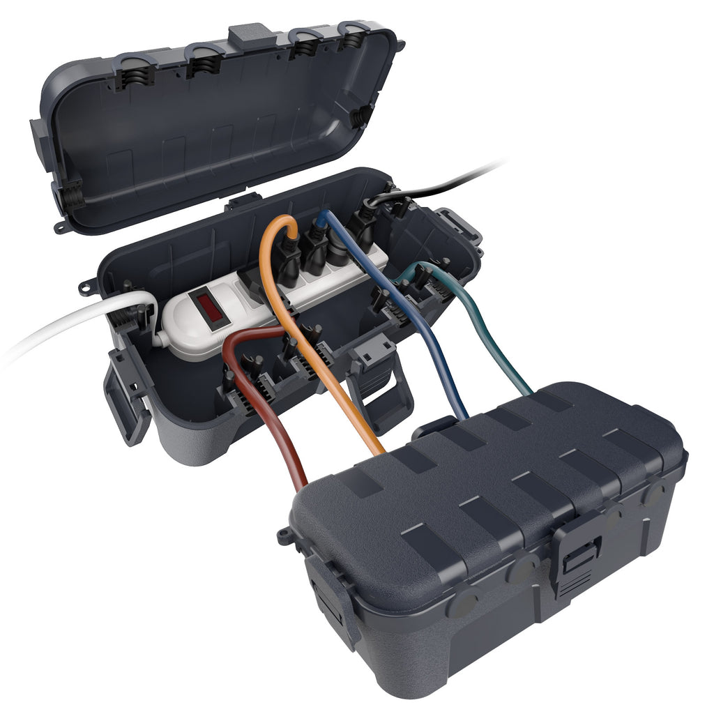 Flemoon IP54 Medium Outdoor Electrical Box (11.5x5.2x4 inch)