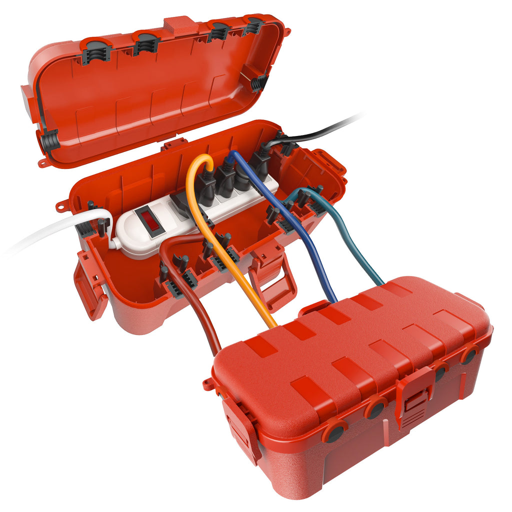 Flemoon IP54 Medium Outdoor Electrical Box (11.5x5.2x4 inch)