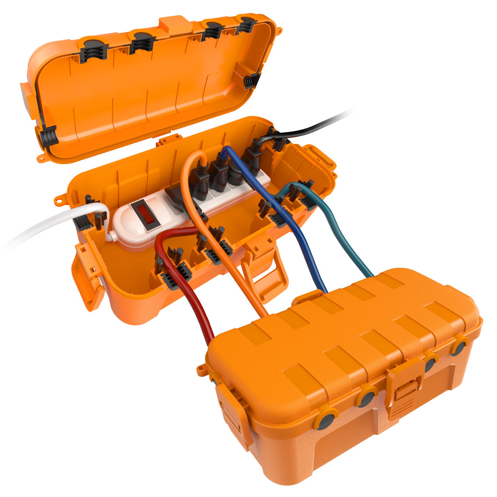 Flemoon IP54 Medium Outdoor Electrical Box (11.5x5.2x4 inch)