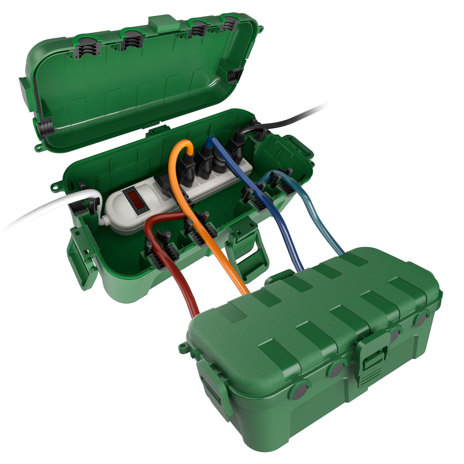 Flemoon IP54 Medium Outdoor Electrical Box (11.5x5.2x4 inch)