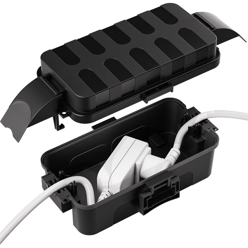 Flemoon IP55 Small Outdoor Electrical Box Waterproof (Inner 5.9 x 3.2 x 1.8inch)