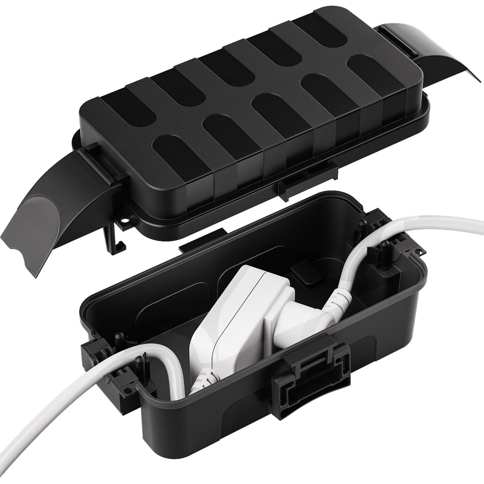 Flemoon IP55 Small Outdoor Electrical Box Waterproof (Inner 5.9 x 3.2 x 1.8inch)