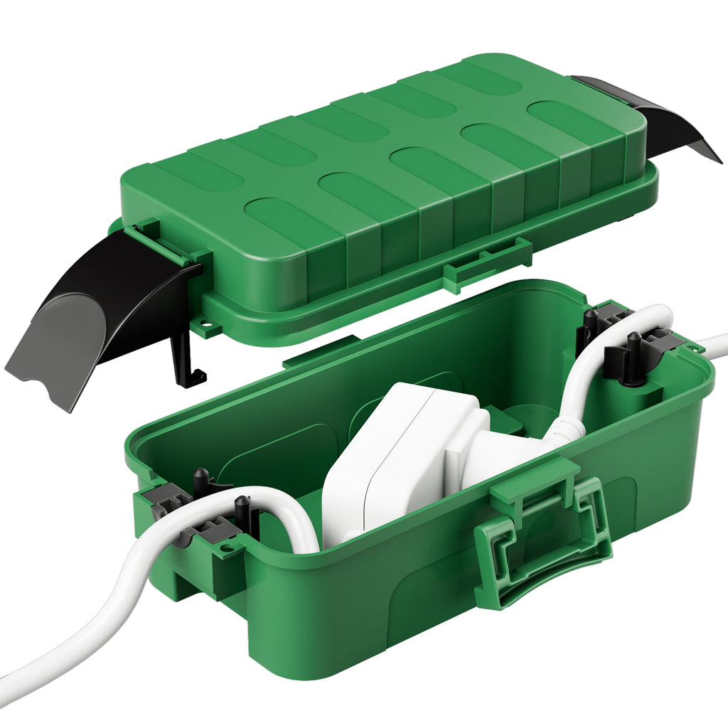 Flemoon IP55 Small Outdoor Electrical Box Waterproof (Inner 5.9 x 3.2 x 1.8inch)