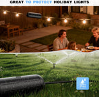 Flemoon [3 Pack] Outdoor Extension Cord Safety Cover with Waterproof Seal