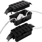 Flemoon IP55 Small Outdoor Electrical Box Waterproof (Inner 5.9 x 3.2 x 1.8inch)