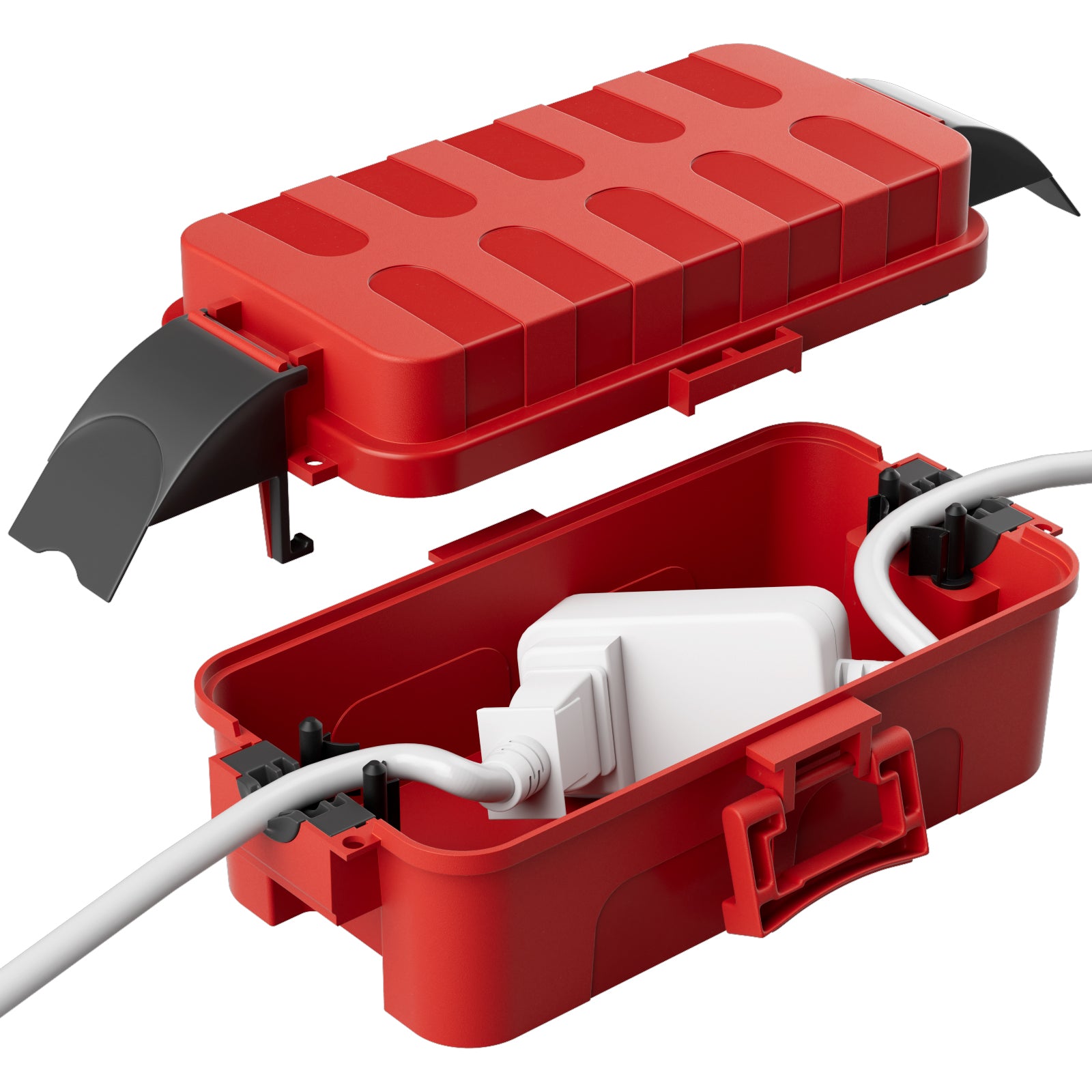 Flemoon IP55 Small Outdoor Electrical Box Waterproof (Inner 5.9 x 3.2 x 1.8inch)