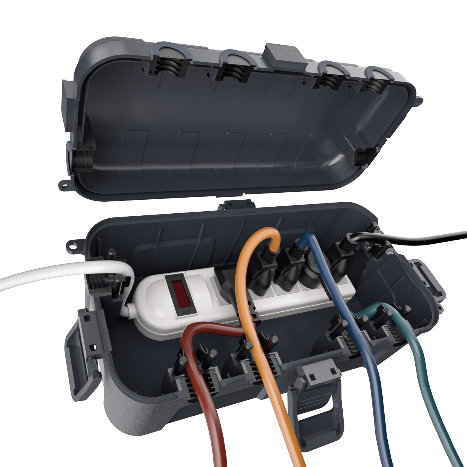 Flemoon IP54 Medium Outdoor Electrical Box (11.5x5.2x4 inch)