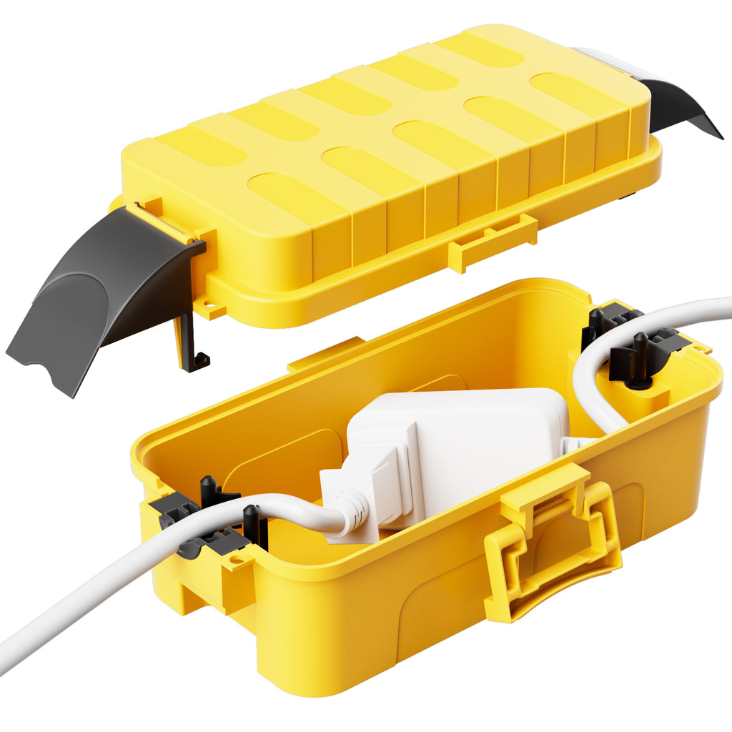 Flemoon IP55 Small Outdoor Electrical Box Waterproof (Inner 5.9 x 3.2 x 1.8inch)