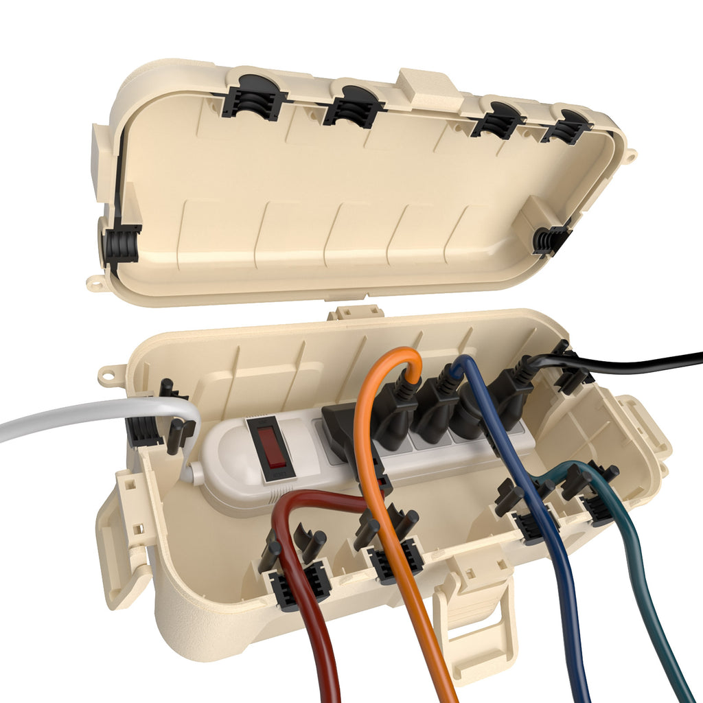 Flemoon IP54 Medium Outdoor Electrical Box (11.5x5.2x4 inch)