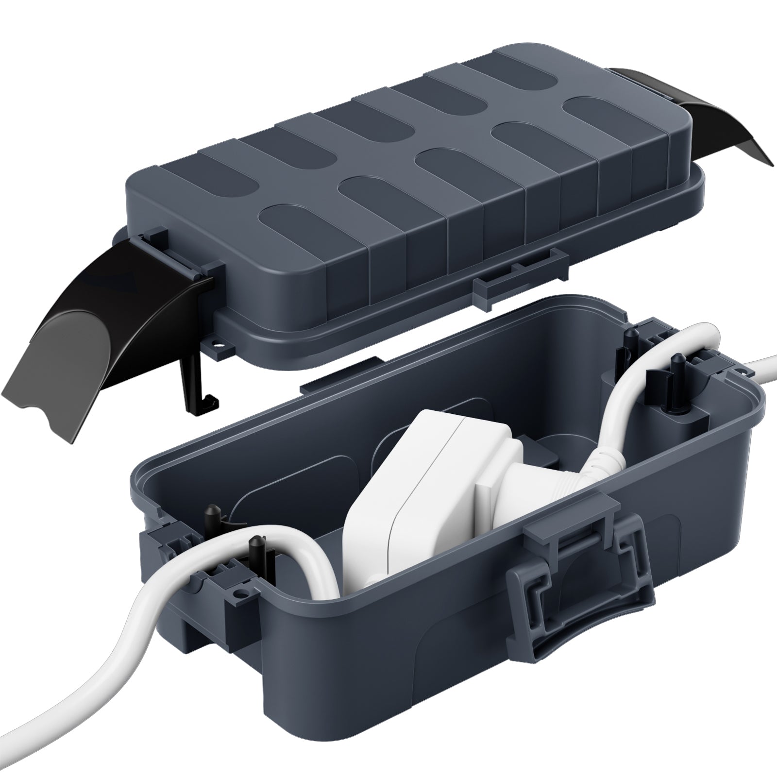 Flemoon IP55 Small Outdoor Electrical Box Waterproof (Inner 5.9 x 3.2 x 1.8inch)