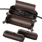 Flemoon [3 Pack] Outdoor Extension Cord Safety Cover with Waterproof Seal