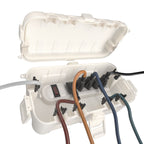 Flemoon IP54 Medium Outdoor Electrical Box (11.5x5.2x4 inch)