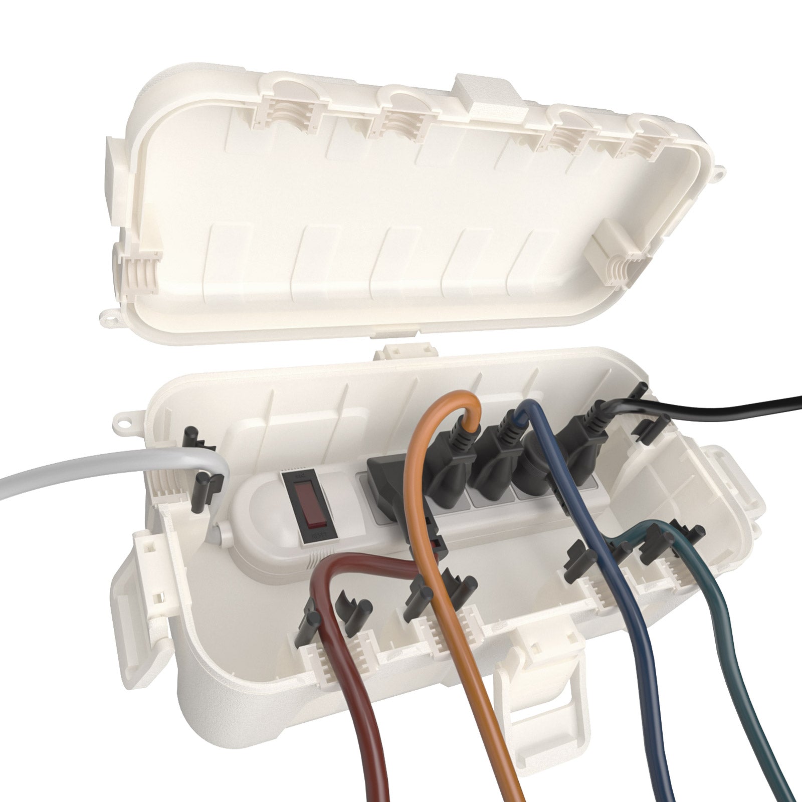 Flemoon IP54 Medium Outdoor Electrical Box (11.5x5.2x4 inch)