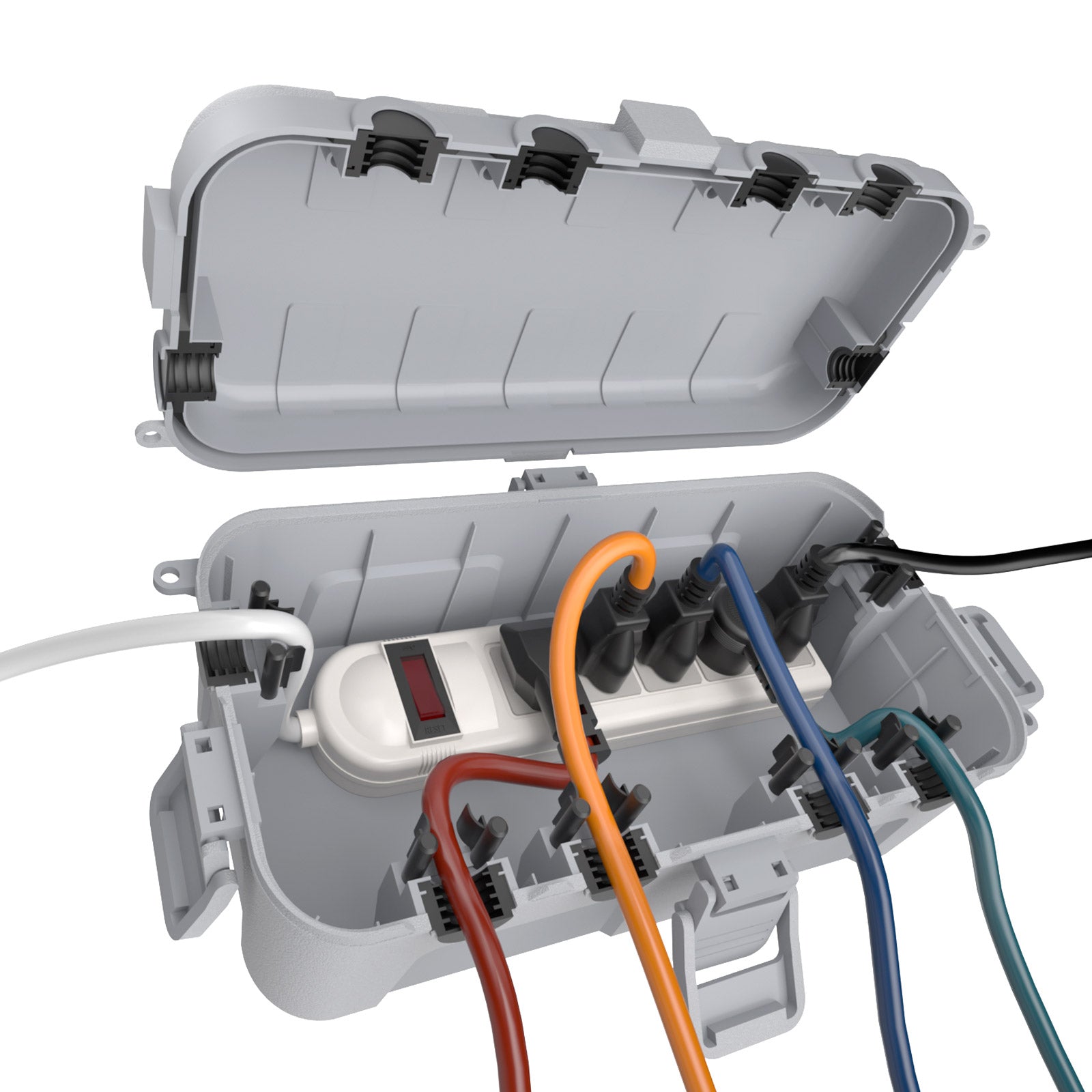 Flemoon IP54 Medium Outdoor Electrical Box (11.5x5.2x4 inch)