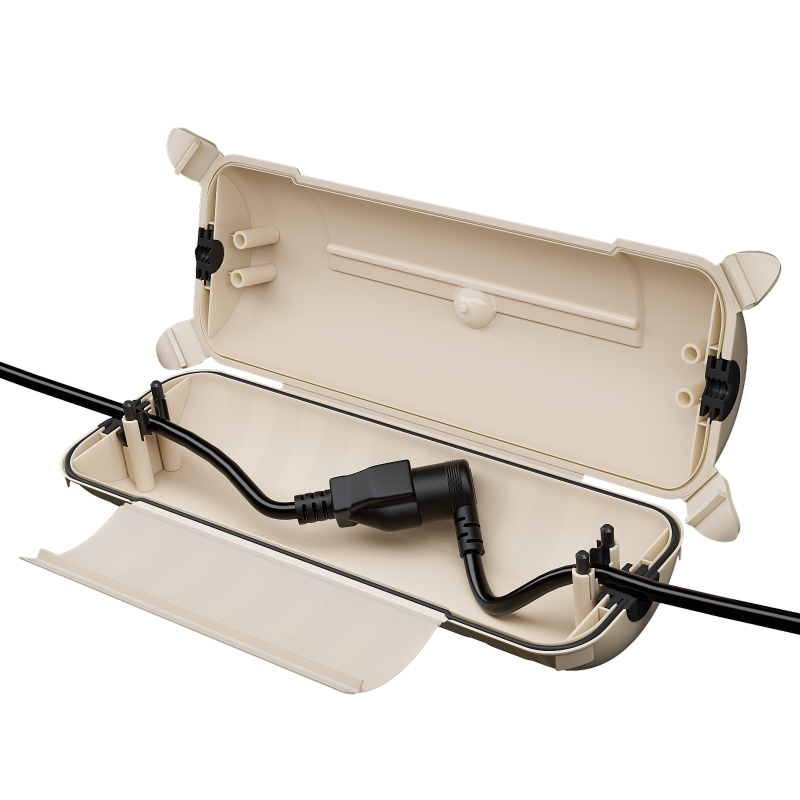 Flemoon Outdoor Extension Cord Safety Cover with Waterproof Protector Seal