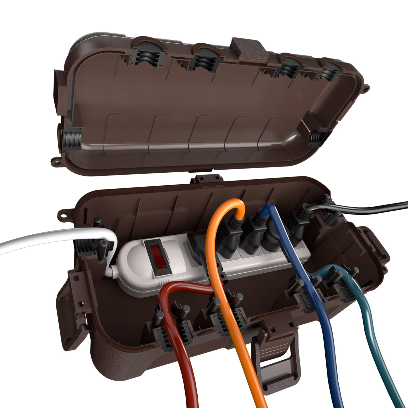 Flemoon IP54 Medium Outdoor Electrical Box (11.5x5.2x4 inch)