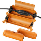 Flemoon [3 Pack] Outdoor Extension Cord Safety Cover with Waterproof Seal