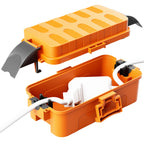 Flemoon IP55 Small Outdoor Electrical Box Waterproof (Inner 5.9 x 3.2 x 1.8inch)