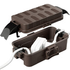 Flemoon IP55 Small Outdoor Electrical Box Waterproof (Inner 5.9 x 3.2 x 1.8inch)