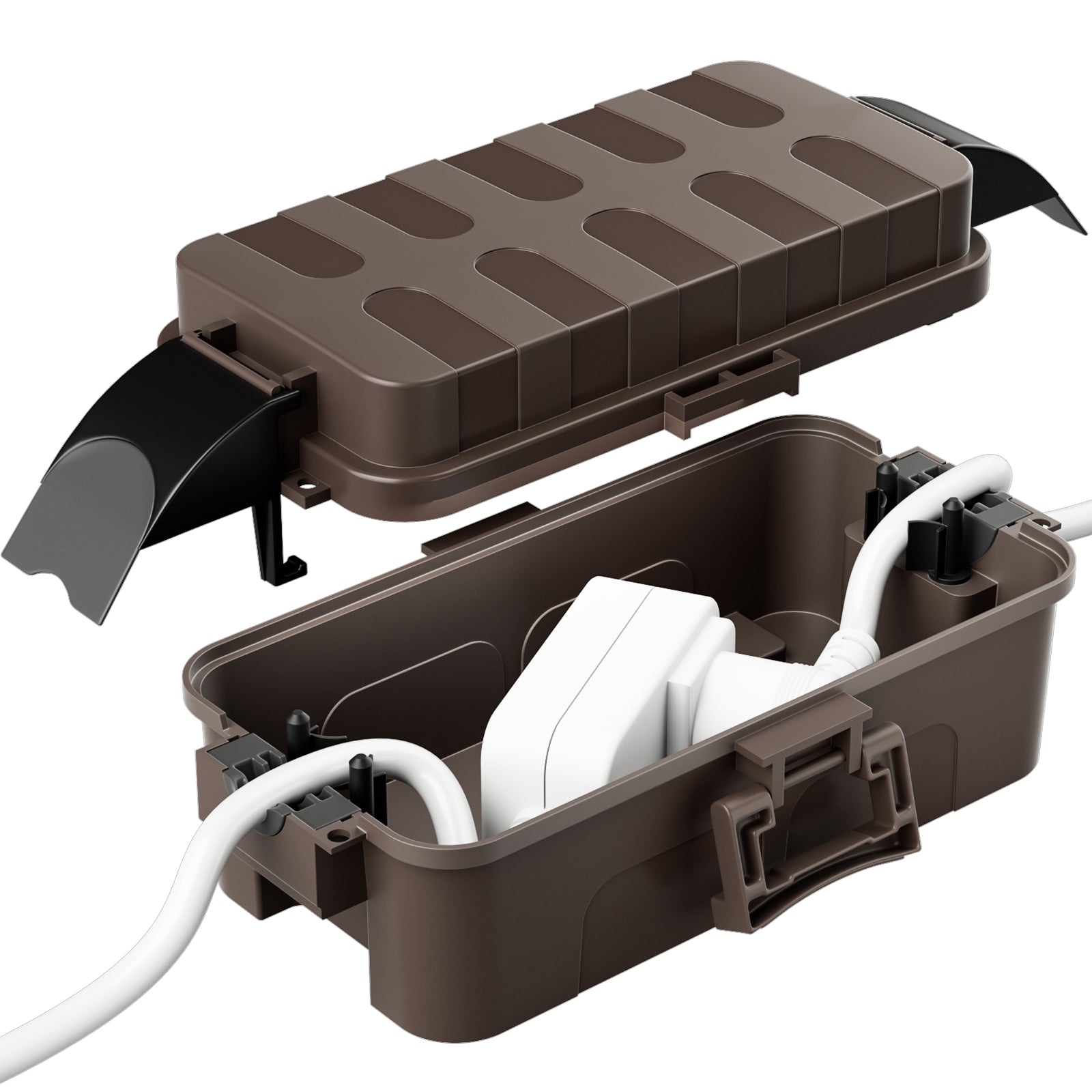 Flemoon IP55 Small Outdoor Electrical Box Waterproof (Inner 5.9 x 3.2 x 1.8inch)