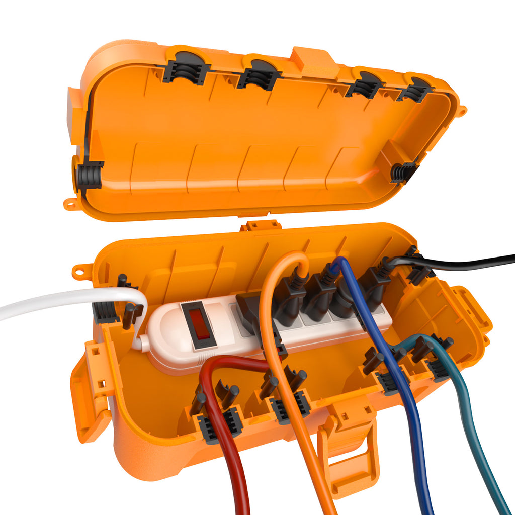 Flemoon IP54 Medium Outdoor Electrical Box (11.5x5.2x4 inch)