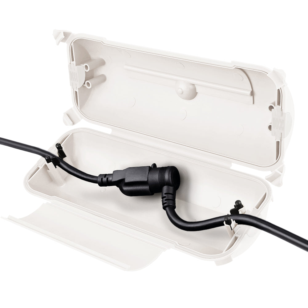 Flemoon Outdoor Extension Cord Safety Cover with Waterproof Protector Seal