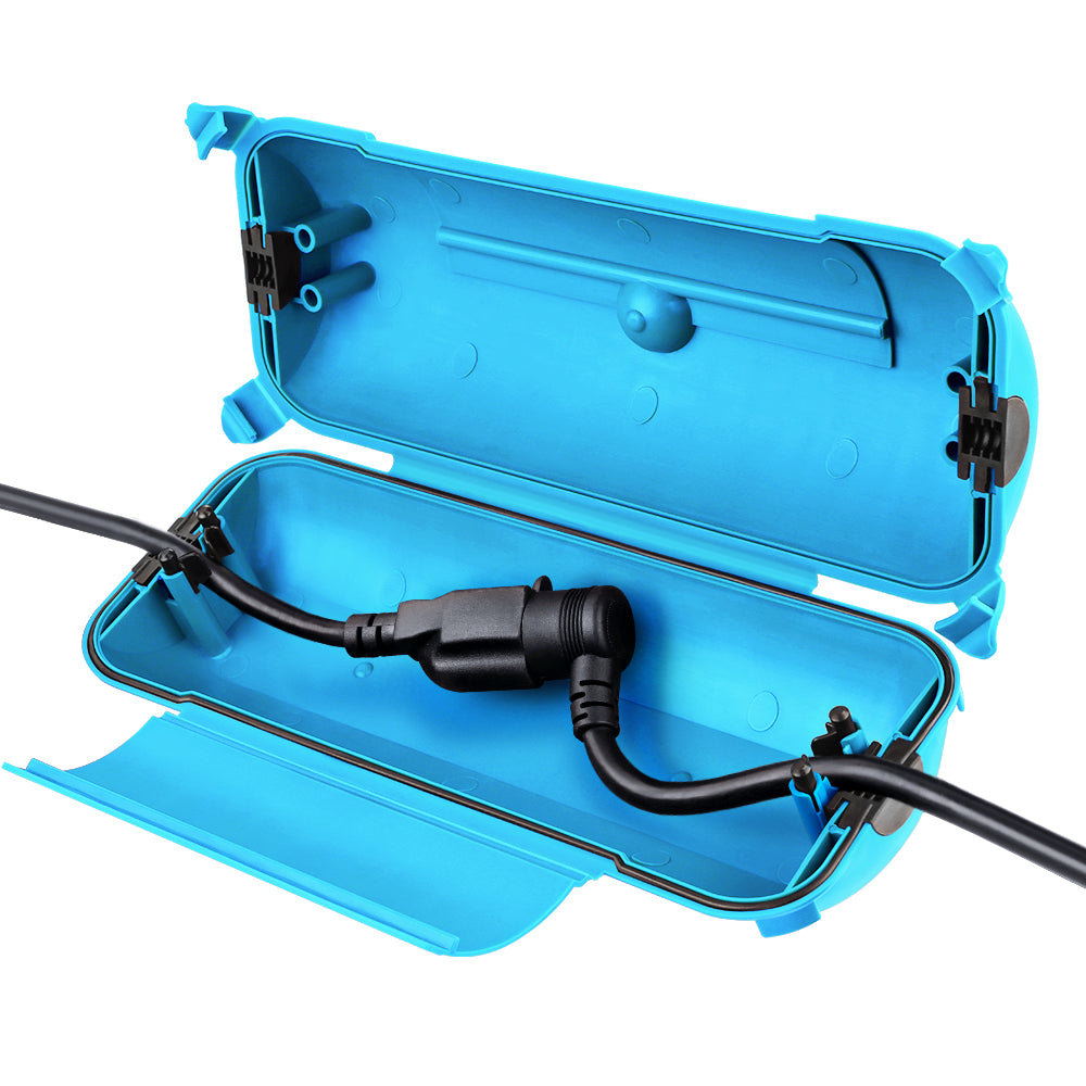 Flemoon Outdoor Extension Cord Safety Cover with Waterproof Protector Seal