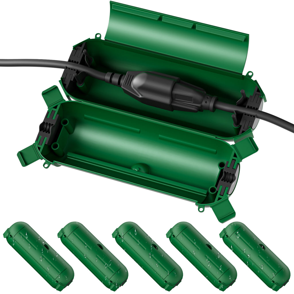 Flemoon [3 Pack] Outdoor Extension Cord Safety Cover with Waterproof Seal