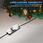 Flemoon [3 Pack] Outdoor Extension Cord Safety Cover with Waterproof Seal