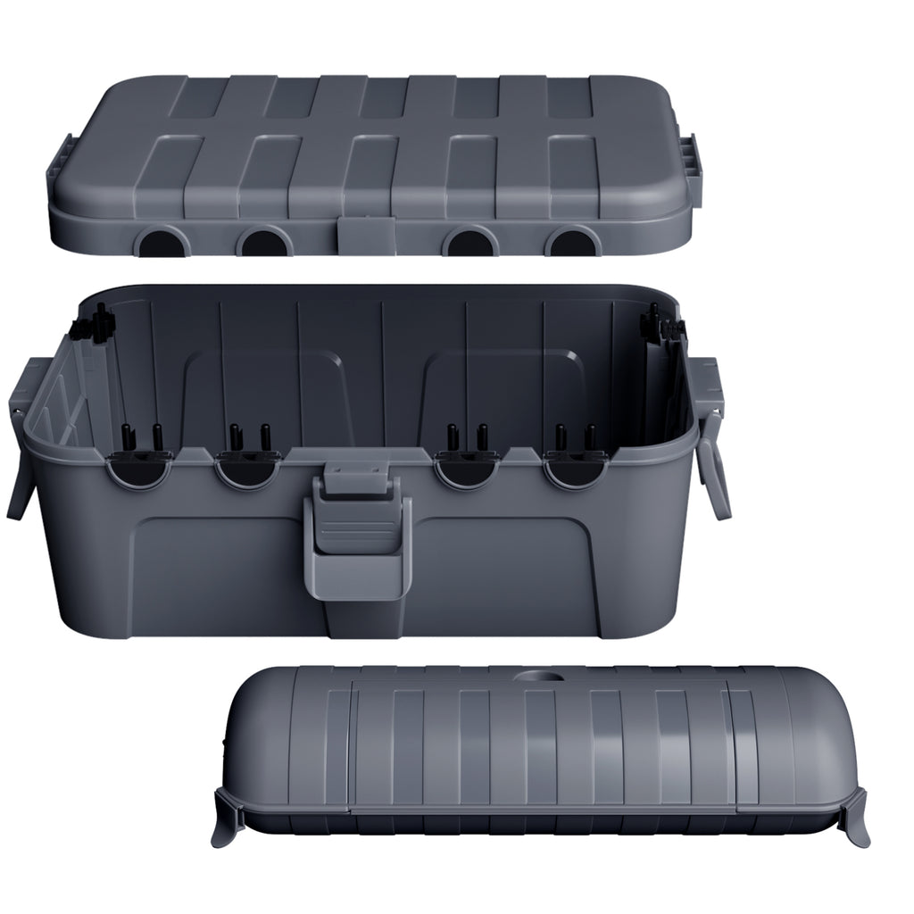 Flemoon 2-Piece Outdoor Waterproof Electrical Box Set – 12.5" x 8.5" x 5" Large Electrical Box & 11.3" x 4.3" x 3" Extension Cord Cover