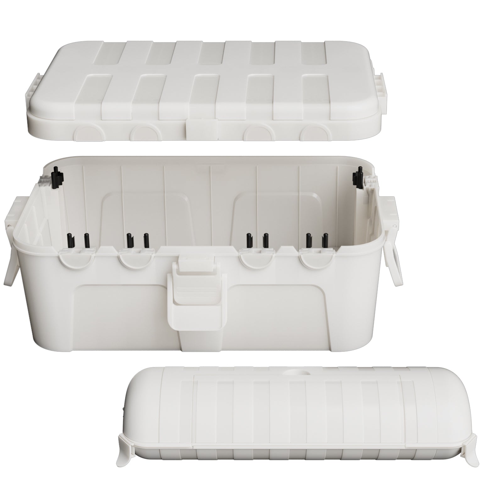 Flemoon 2-Piece Outdoor Waterproof Electrical Box Set – 12.5" x 8.5" x 5" Large Electrical Box & 11.3" x 4.3" x 3" Extension Cord Cover