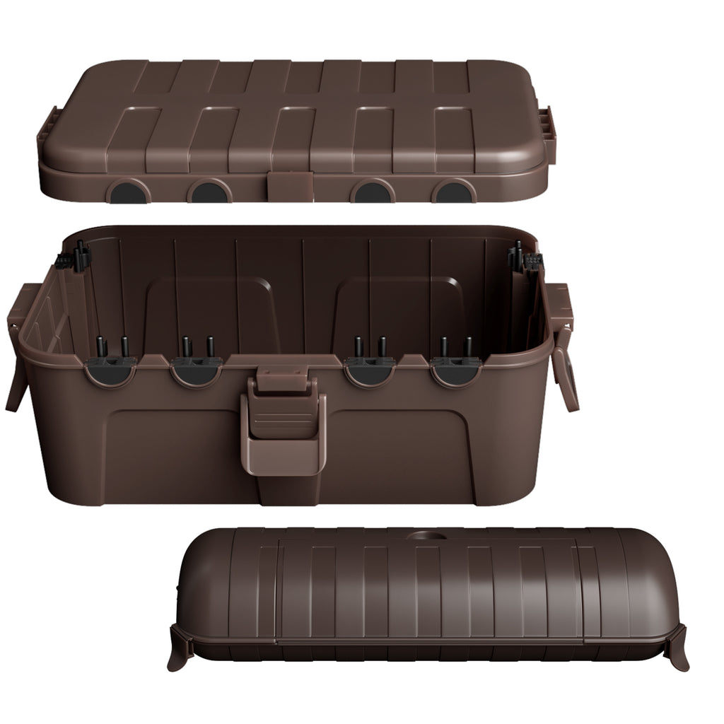 Flemoon 2-Piece Outdoor Waterproof Electrical Box Set – 12.5" x 8.5" x 5" Large Electrical Box & 11.3" x 4.3" x 3" Extension Cord Cover