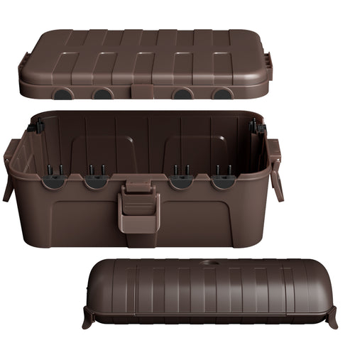 Flemoon 2-Piece Outdoor Waterproof Electrical Box Set – 12.5" x 8.5" x 5" Large Electrical Box & 11.3" x 4.3" x 3" Extension Cord Cover