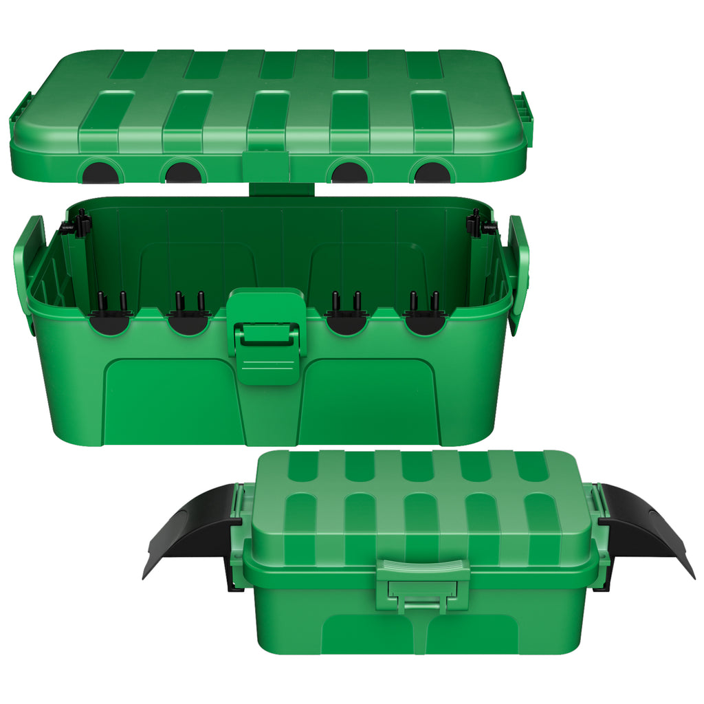 Flemoon 2-Piece Outdoor Waterproof Electrical Box Set – 12.5" x 8.5" x 5" Large & 8.1" x 4.9" x 3.1" Small Weatherproof Electrical Boxes