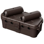 Flemoon 3-Piece Outdoor Waterproof Electrical Box Set – 11.5" x 5.2" x 4" Medium Electrical Box & 2 pcs 7.1" x 2.3" x 2.3" Extension Cord Covers