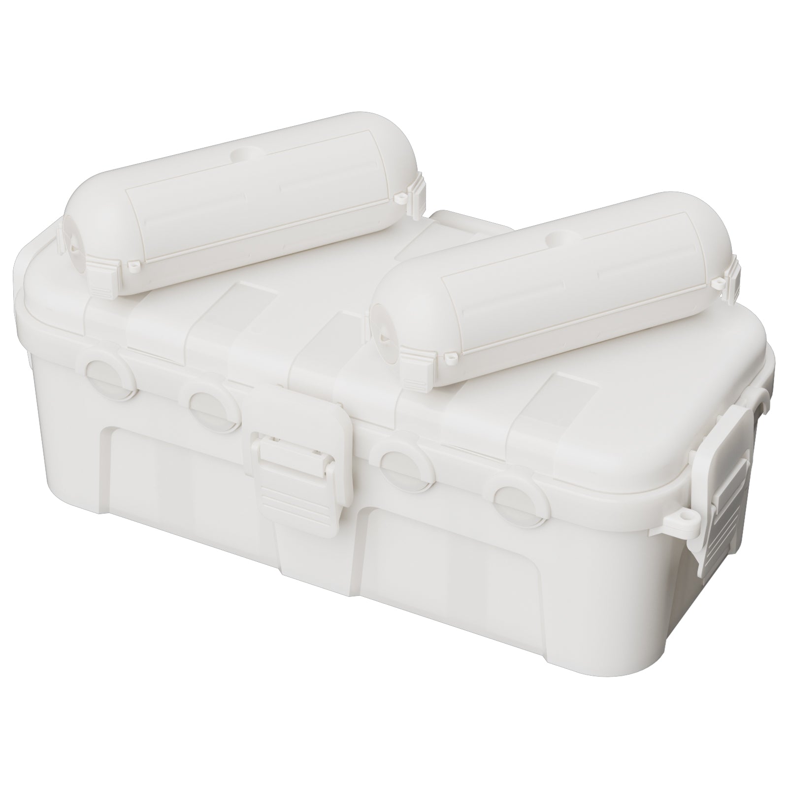 Flemoon 3-Piece Outdoor Waterproof Electrical Box Set – 11.5" x 5.2" x 4" Medium Electrical Box & 2 pcs 7.1" x 2.3" x 2.3" Extension Cord Covers