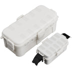 Flemoon 2-Piece Outdoor Waterproof Electrical Box Set – 11.5" x 5.2" x 4" Medium & 8.1" x 4.9" x 3.1" Small Weatherproof Electrical Boxes