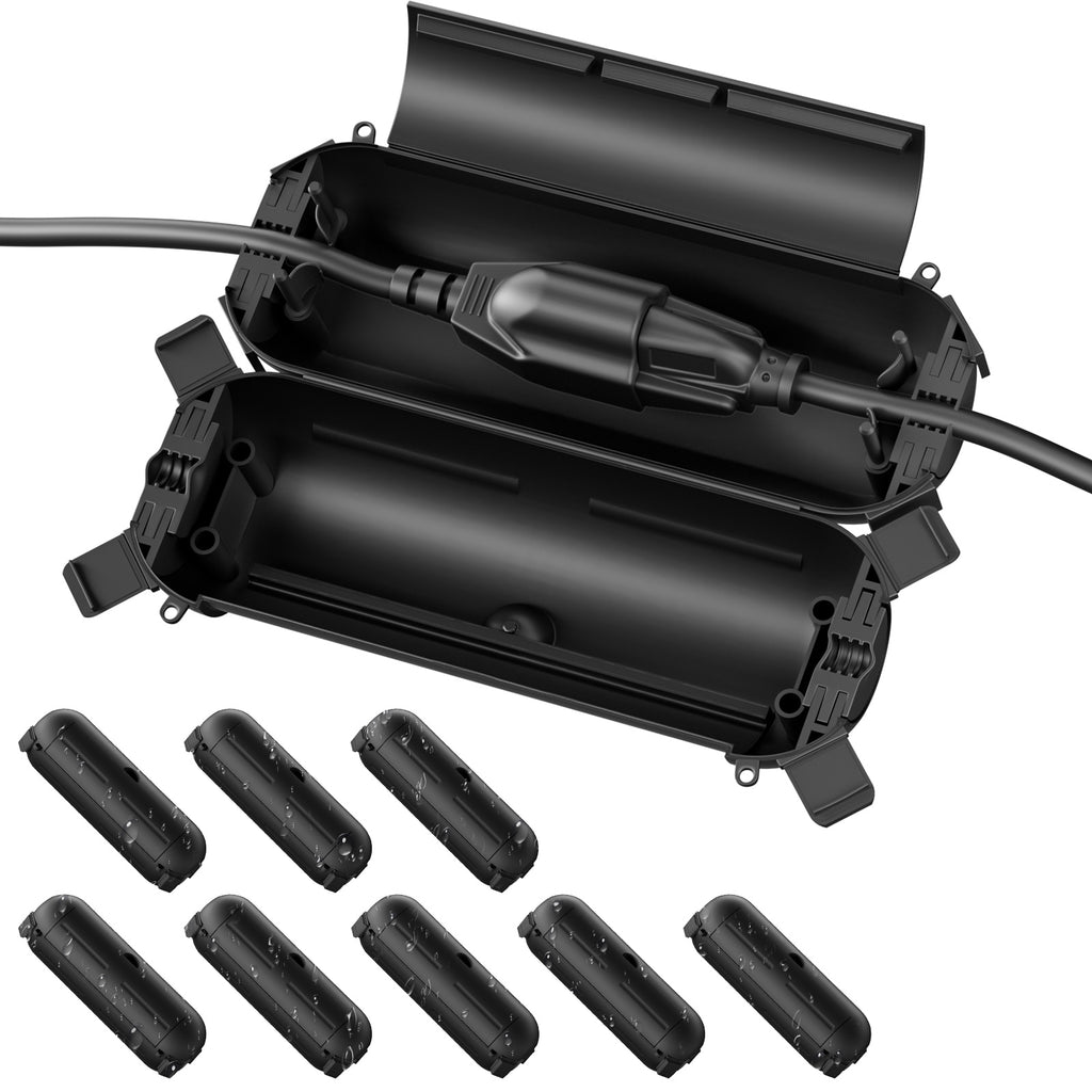 Flemoon [3 Pack] Outdoor Extension Cord Safety Cover with Waterproof Seal