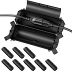 Flemoon [3 Pack] Outdoor Extension Cord Safety Cover with Waterproof Seal