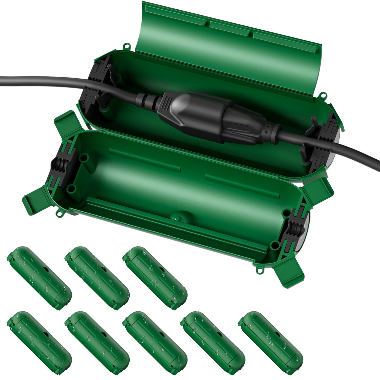 Flemoon [3 Pack] Outdoor Extension Cord Safety Cover with Waterproof Seal