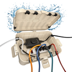 Flemoon IP54 Large Outdoor Electrical Box (12.5 x 8.5 x 5 inch)