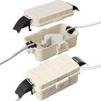 Flemoon IP55 Small Outdoor Electrical Box Waterproof (Inner 5.9 x 3.2 x 1.8inch)