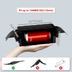 Flemoon 2-Piece Outdoor Waterproof Electrical Box Set – 11.5" x 5.2" x 4" Medium & 8.1" x 4.9" x 3.1" Small Weatherproof Electrical Boxes