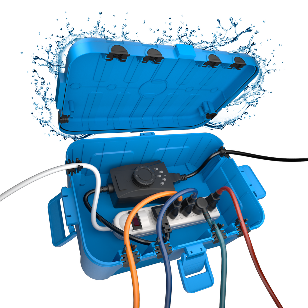 Flemoon IP54 Large Outdoor Electrical Box (12.5 x 8.5 x 5 inch)