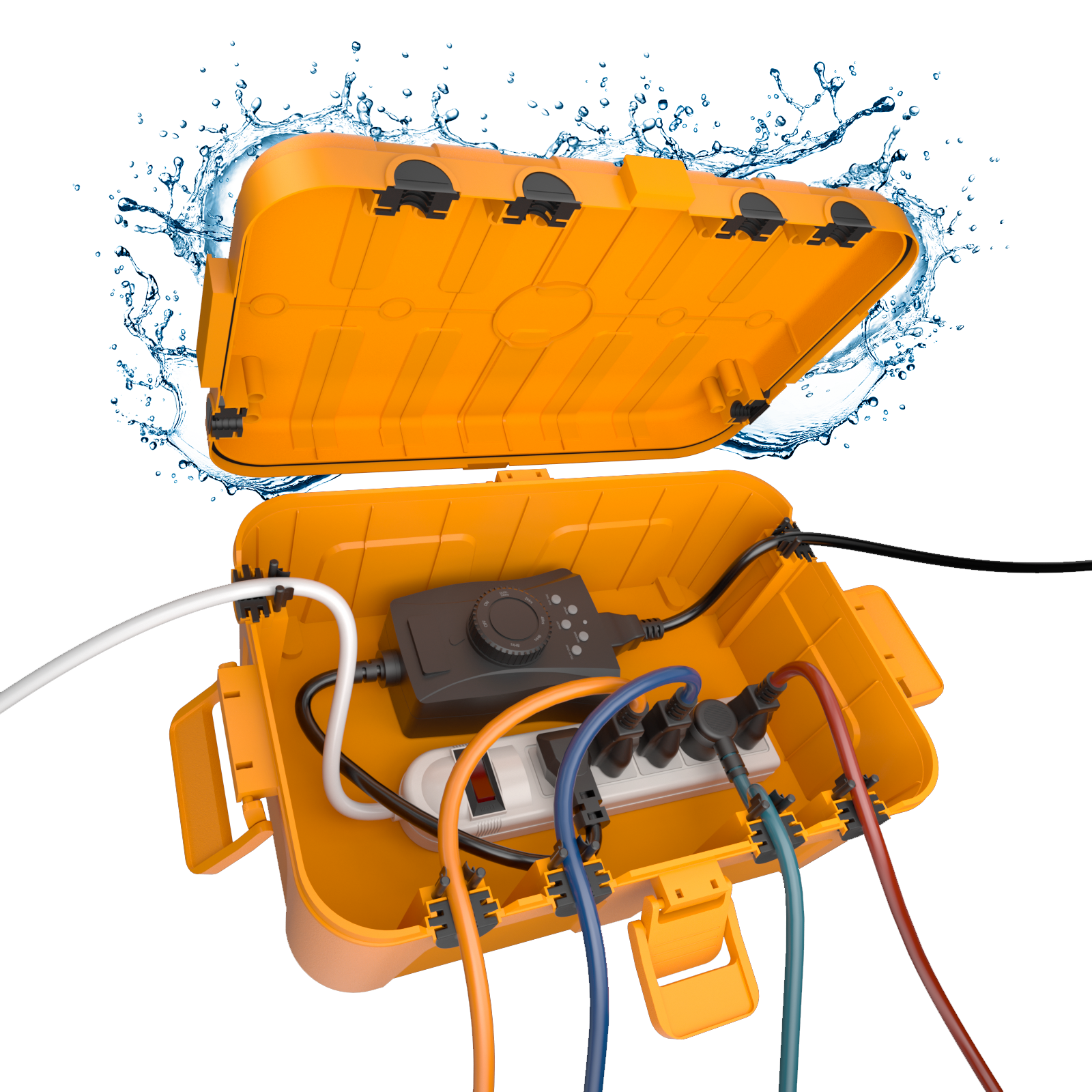 Flemoon IP54 Large Outdoor Electrical Box (12.5 x 8.5 x 5 inch)