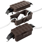 Flemoon IP55 Small Outdoor Electrical Box Waterproof (Inner 5.9 x 3.2 x 1.8inch)