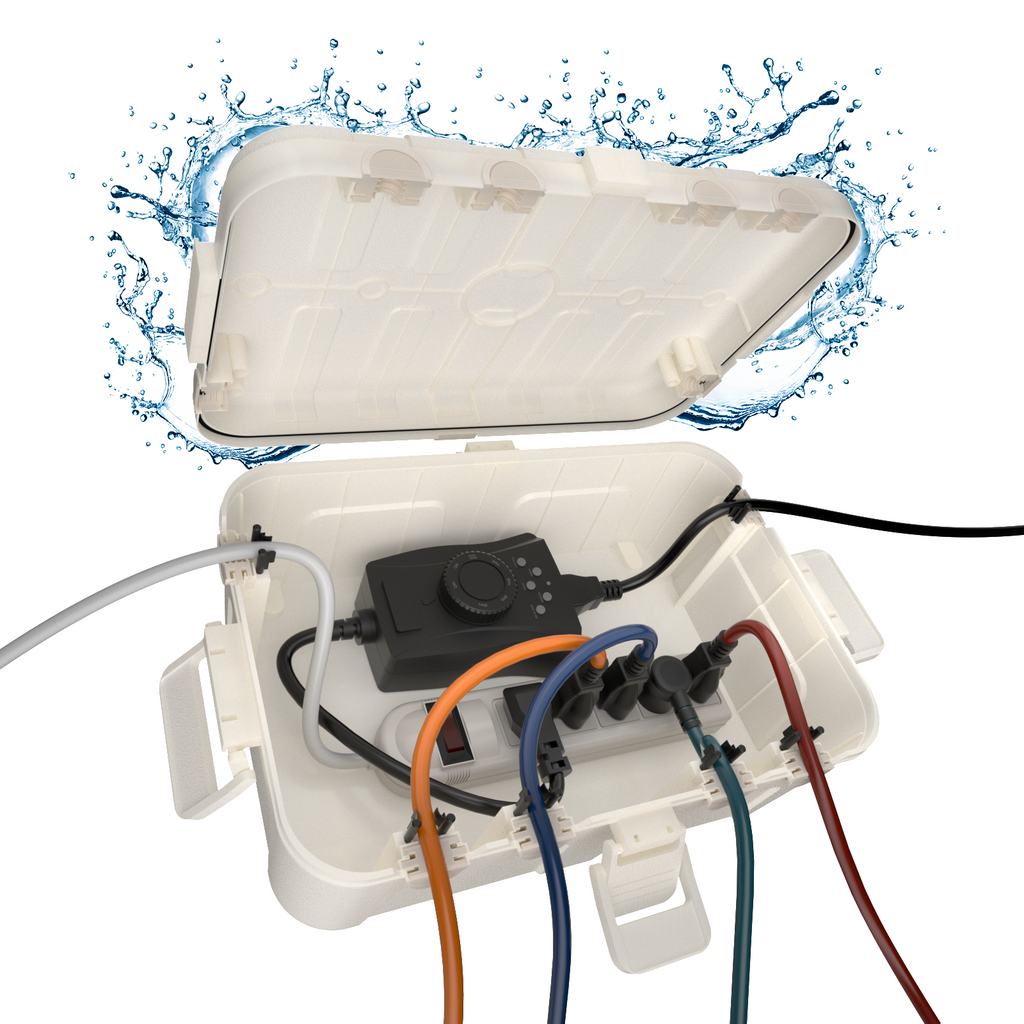 Flemoon IP54 Large Outdoor Electrical Box (12.5 x 8.5 x 5 inch)