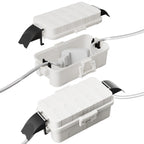 Flemoon IP55 Small Outdoor Electrical Box Waterproof (Inner 5.9 x 3.2 x 1.8inch)