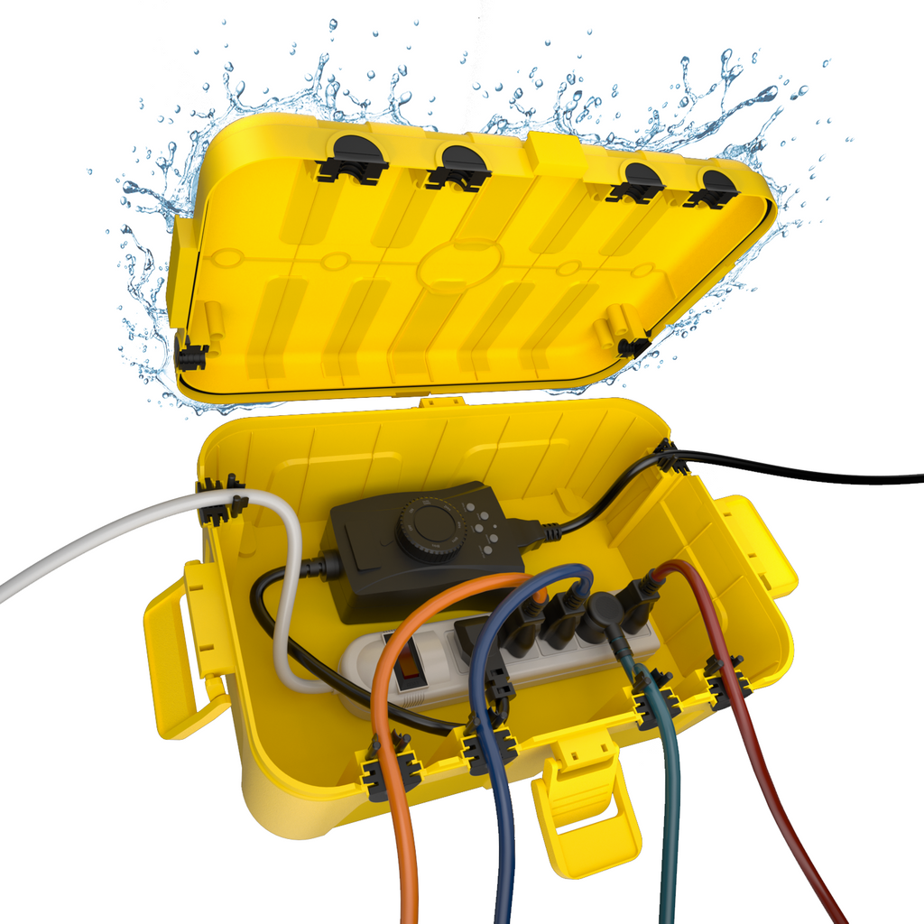 Flemoon IP54 Large Outdoor Electrical Box (12.5 x 8.5 x 5 inch)
